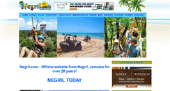 Desktop Screenshot of negril.com
